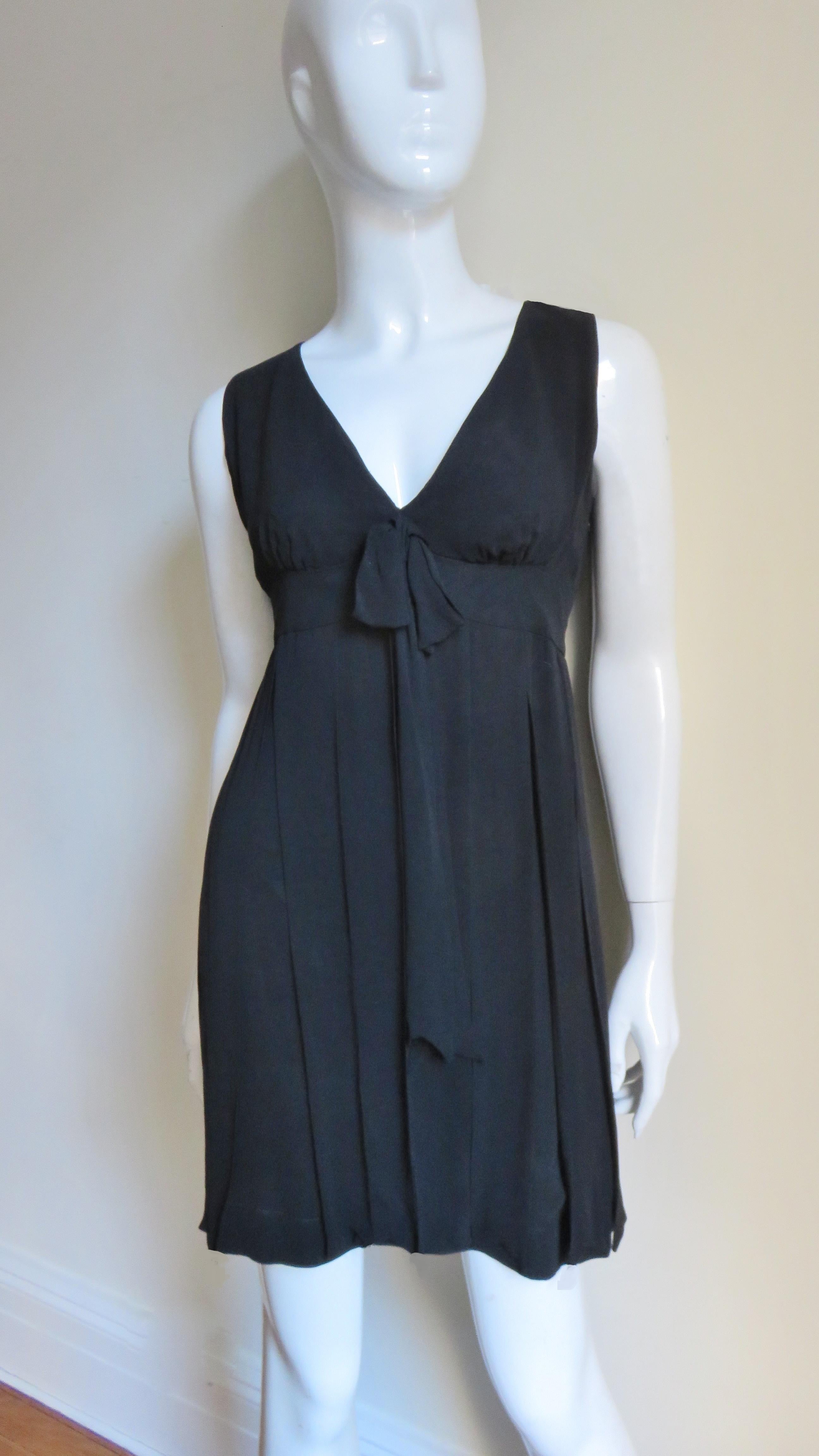 Women's  Moschino Carwash Hem Dress 1990s