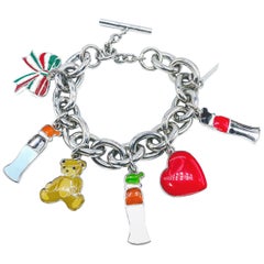 MOSCHINO Charm Bracelet Vintage 1990s