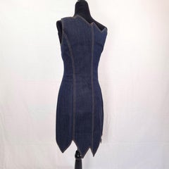 Moschino Cheap and Chic 1990s vintage denim dress
