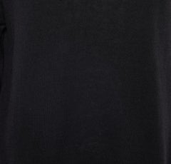 Moschino Cheap and Chic Black Knit Ruffle Pocket Sweater L