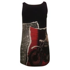 Moschino Cheap and Chic Black Motorcycle Dress