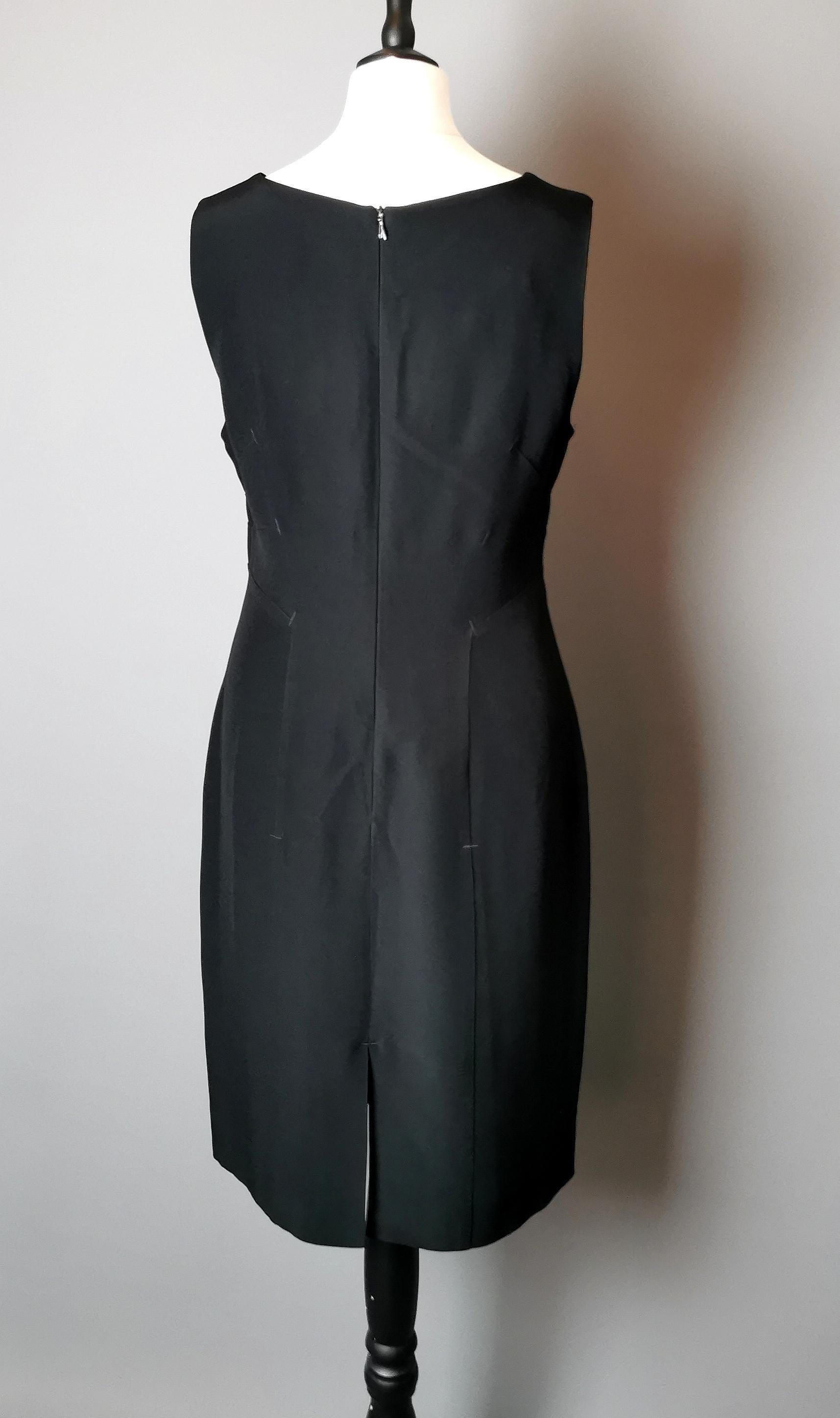 Moschino Cheap and Chic black sheath dress For Sale 5