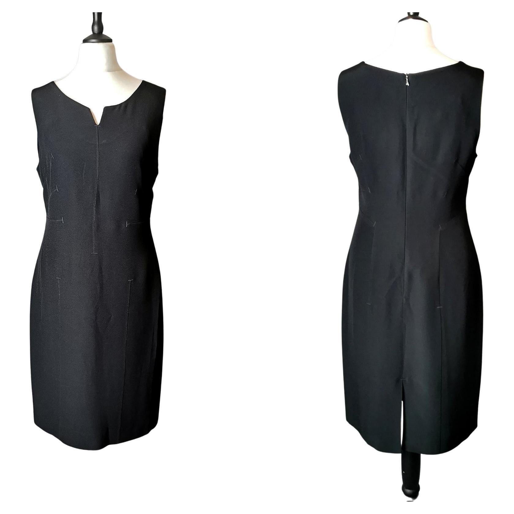 Moschino Cheap and Chic black sheath dress For Sale