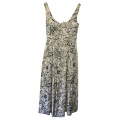 Moschino Cheap and Chic Cotton Maxi Dress in White