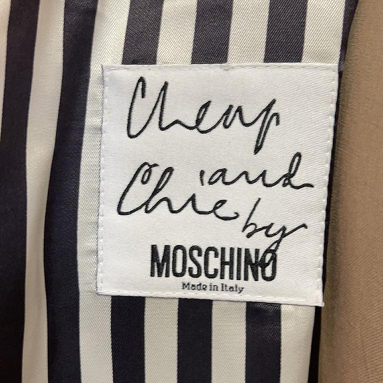 Moschino Cheap and Chic Crop Jacket For Sale 5
