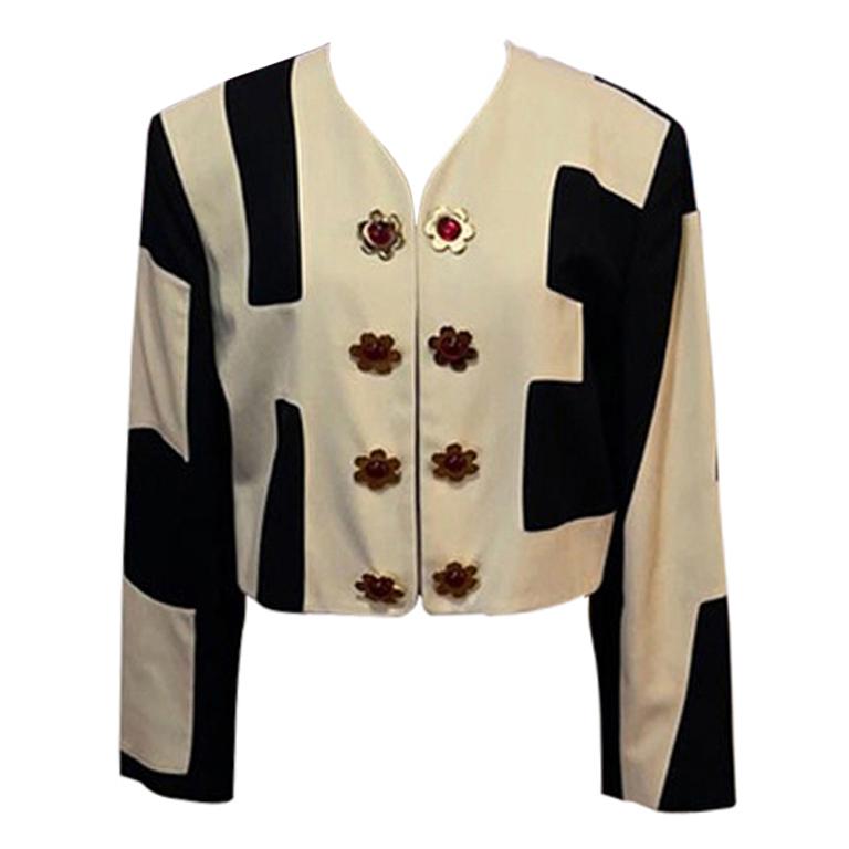 Moschino Cheap and Chic Crop Jacket