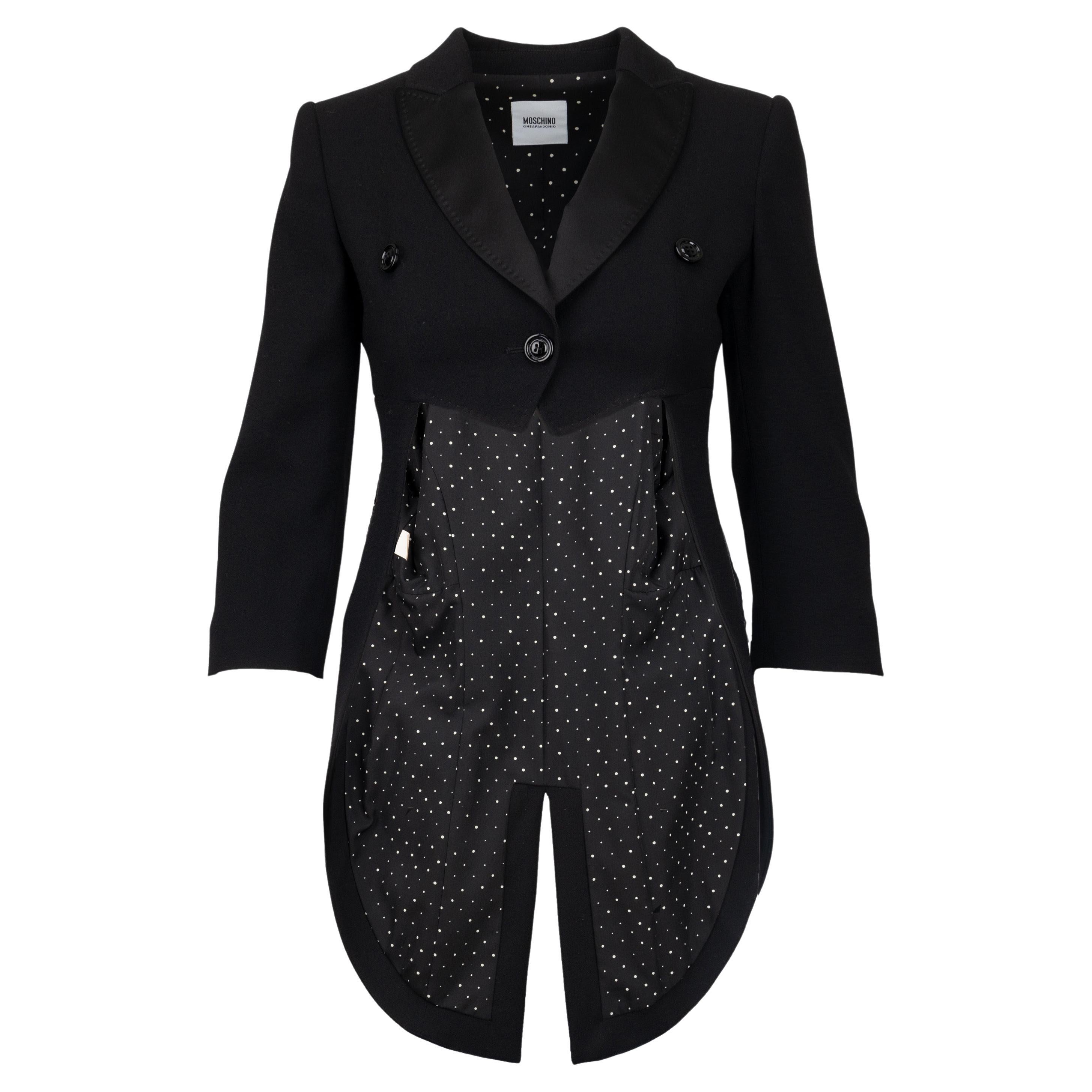 Moschino Cheap and Chic Cropped Tailcoat - '00s For Sale