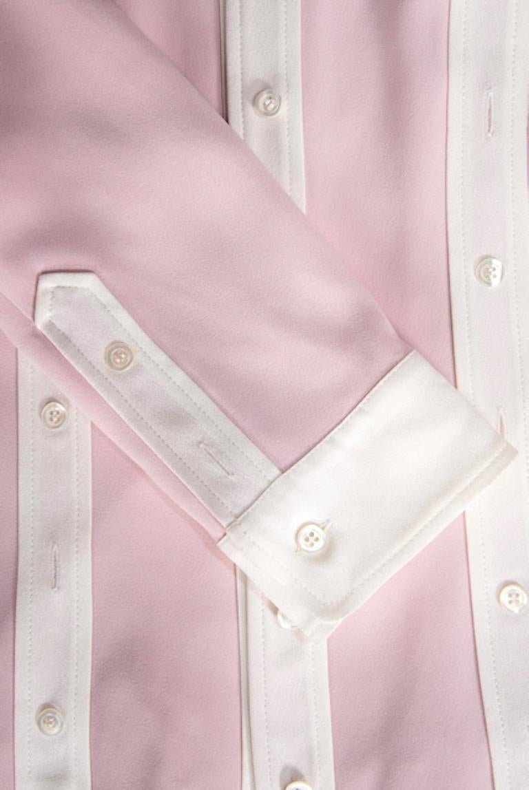 MOSCHINO Cheap and Chic Early 1990s Pale Pink Top, Jacket & Mini Skirt Ensemble For Sale 8
