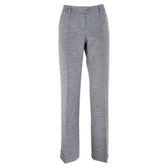 Moschino Cheap and Chic Pantalones palazzo de lana gris