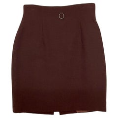 Vintage Moschino Cheap And Chic "Piercing" Skirt