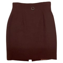 Retro Moschino Cheap And Chic "Piercing" Skirt