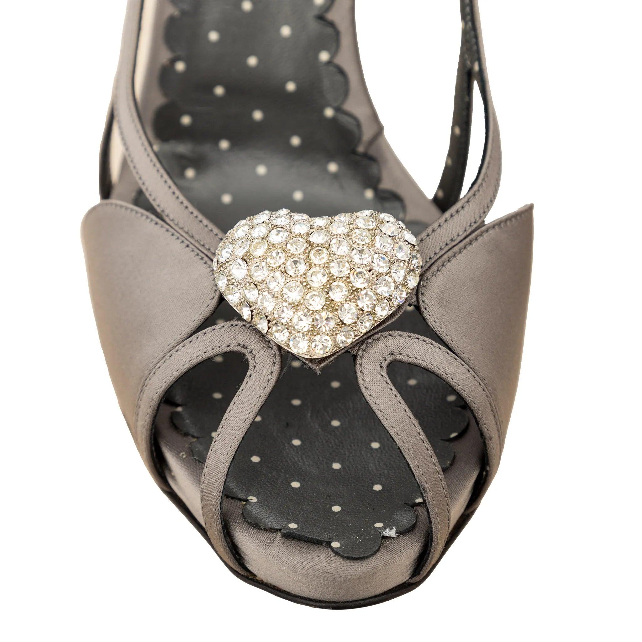 Bombas Moschino Cheap and Chic - Años 10 Gris en venta
