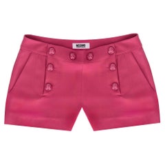 Pantalones cortos Moschino Cheap and Chic con botones de ancla en relieve