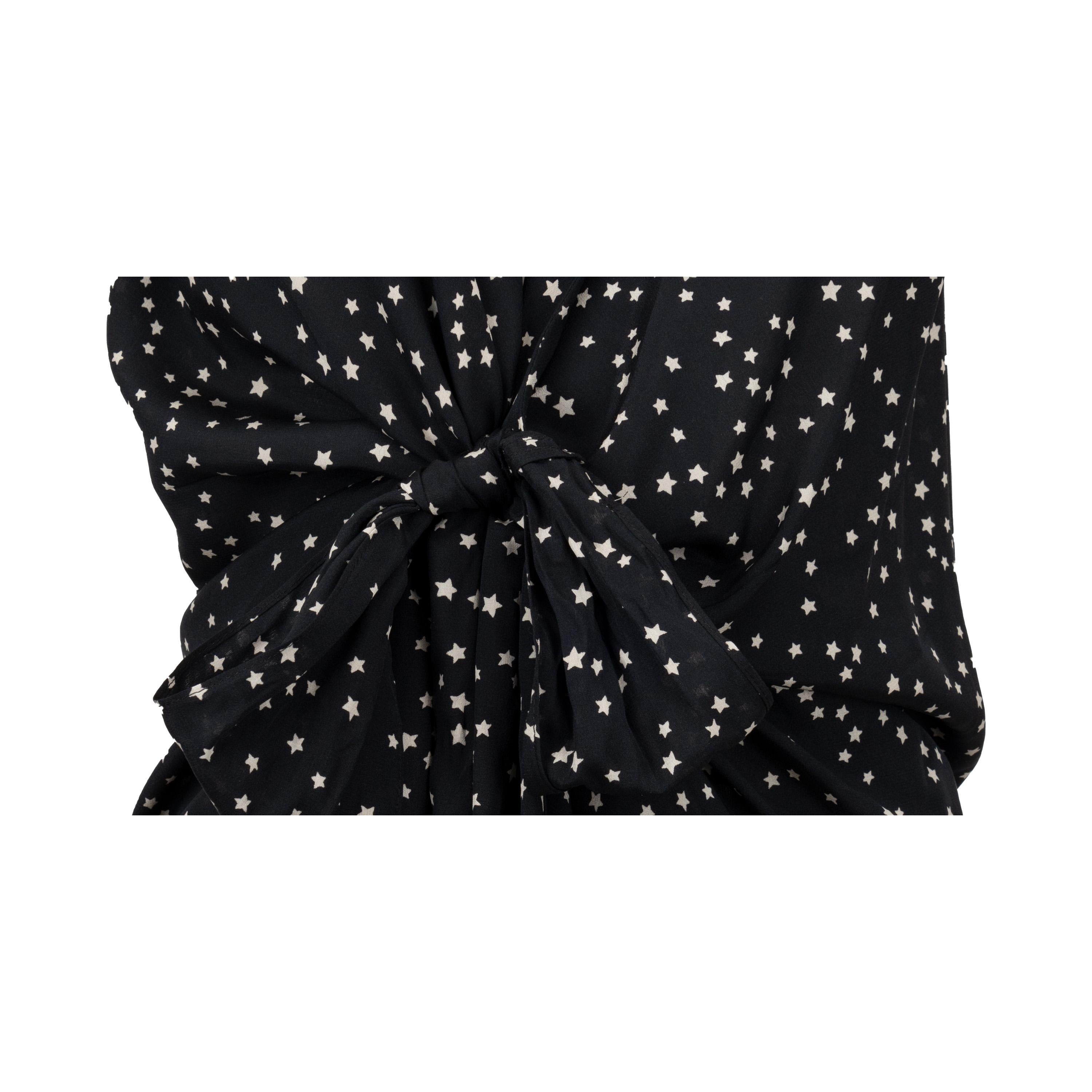 Donna Moschino Cheap and Chic - Vestito a portafoglio con stampa a stella in vendita