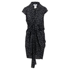 Vestido envolvente con estampado de estrellas Moschino Cheap and Chic