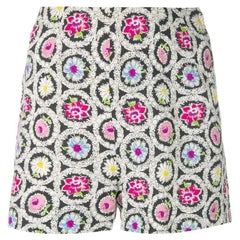 Moschino Cheap and Chic Vintage cotton 2000s shorts with floral print