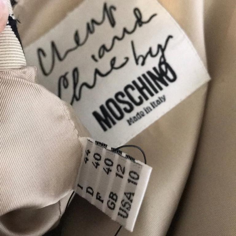 Moschino Cheap and Chic XO Love Jacket For Sale 2