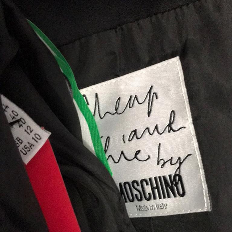 Moschino Cheap Chic Back Tuxedo Jacket For Sale 2