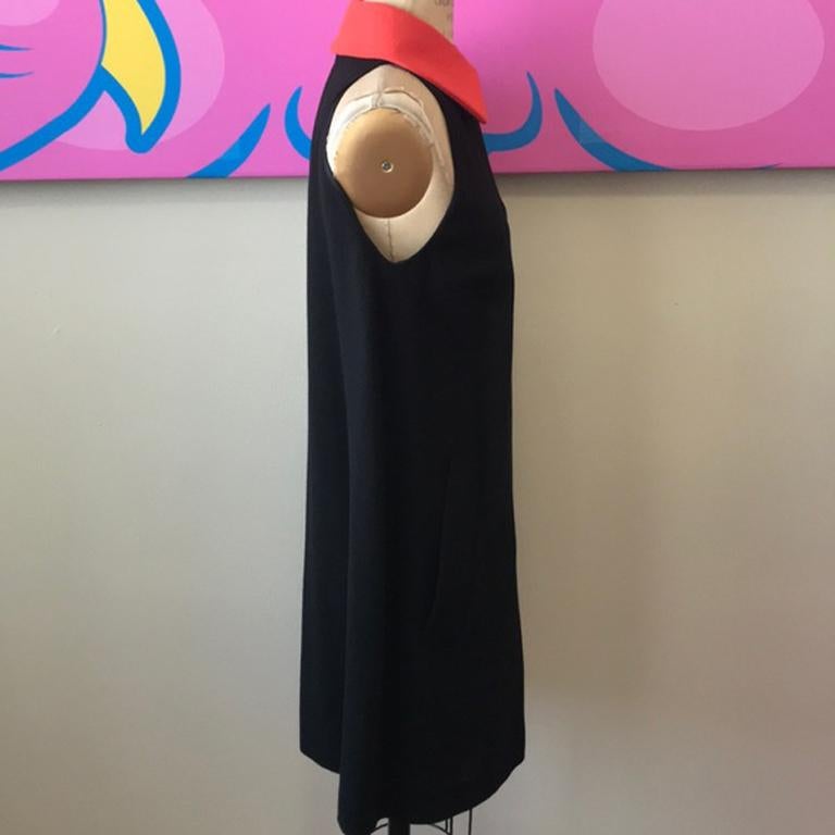 Moschino Cheap Chic Black A-Line Shift Dress In Excellent Condition For Sale In Los Angeles, CA
