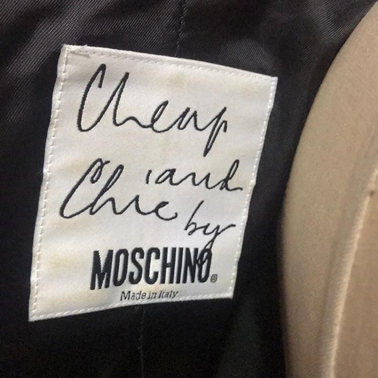 Moschino Cheap Chic Black Blazer For Sale 6
