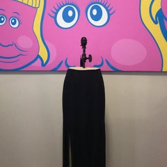 Moschino Cheap Chic Black Satin Panel Skirt