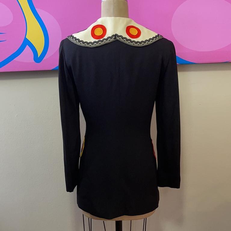Moschino Cheap Chic Butterfly Blazer For Sale 1