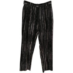 Moschino Cheap & Chic Grey Velvet trousers