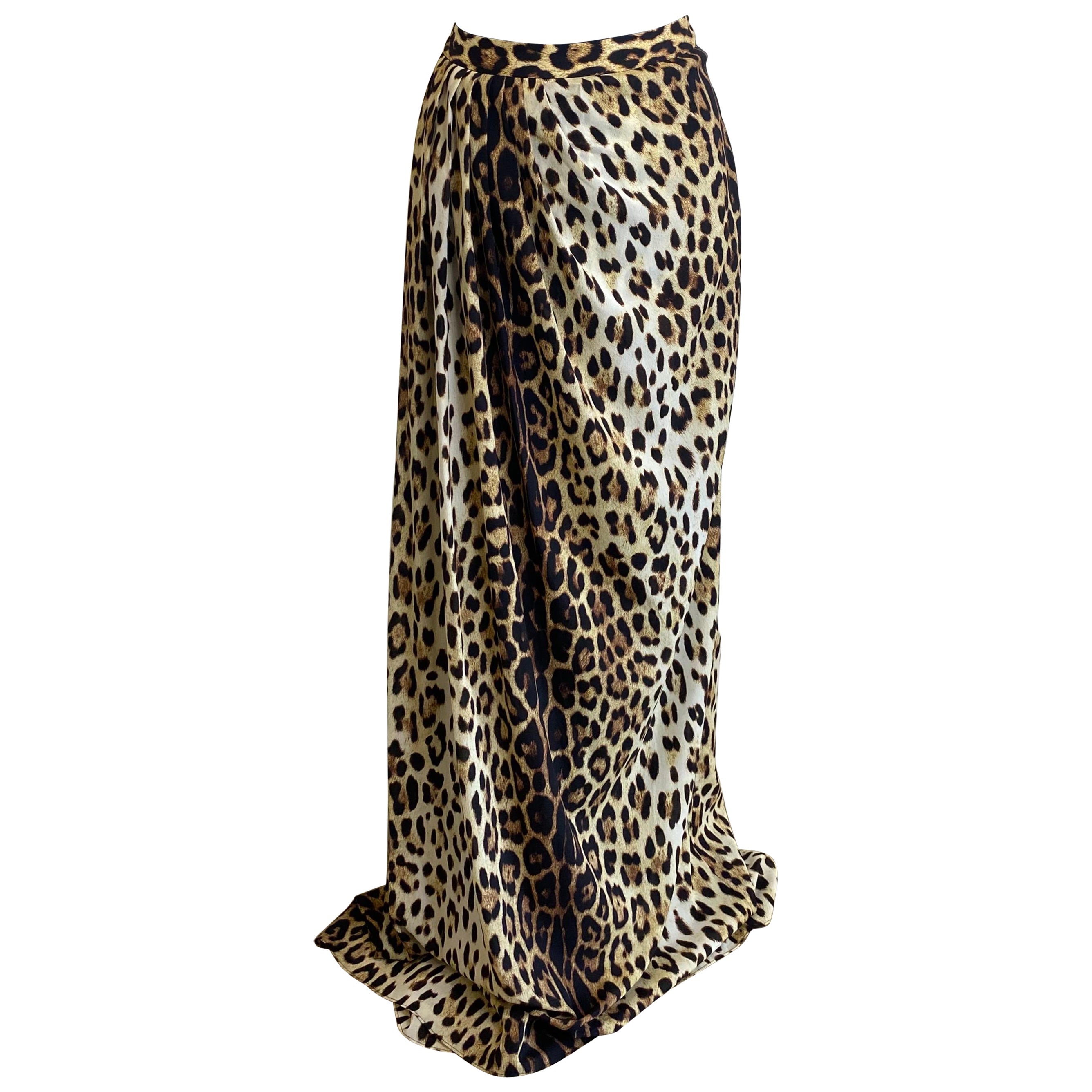 Moschino Cheap and Chic Rock mit Leopardenmuster