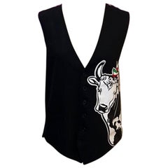 Moschino Cheap Chic Men's Cow Vest