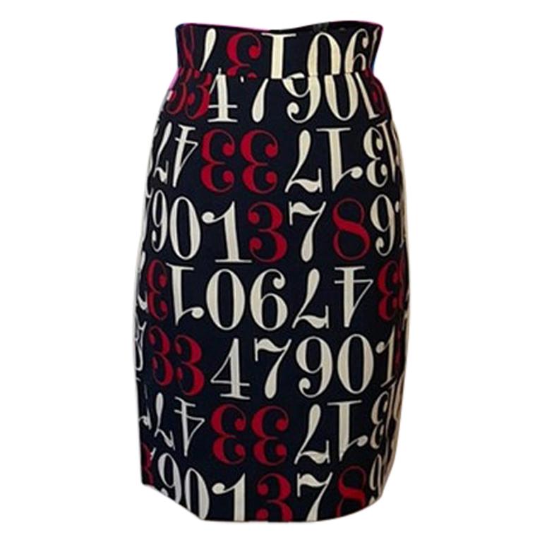 Vintage Moschino Skirts - 92 For Sale at 1stDibs