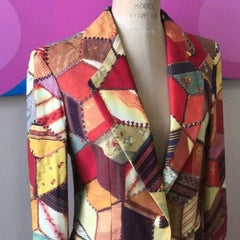 Moschino Cheap Chic Patchwork Blazer