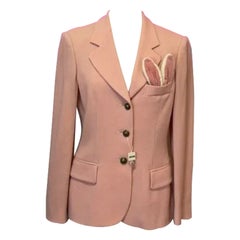 Moschino Cheap Chic Chaqueta Blazer Conejito Rosa