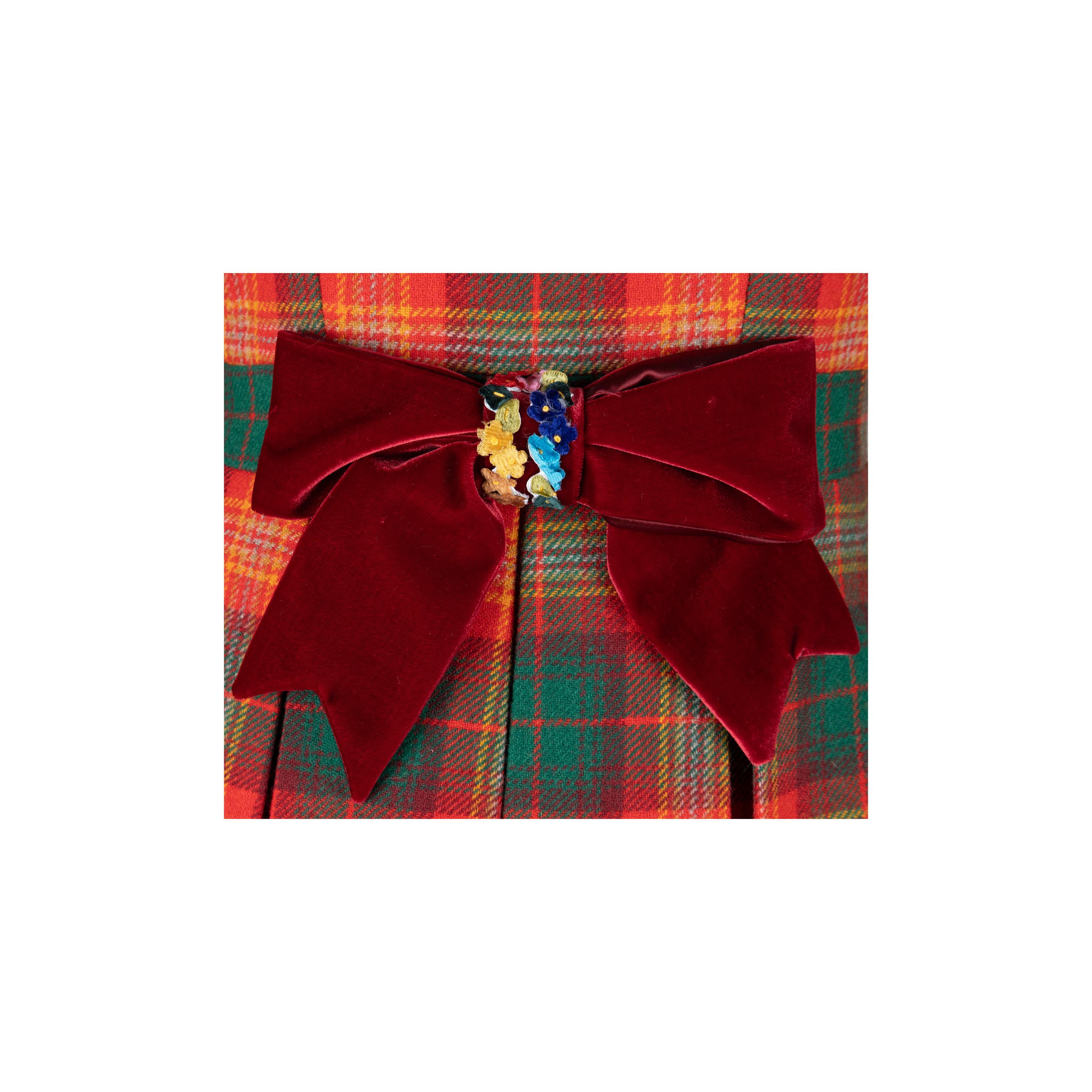 Moschino Cheap & Chic Plaid Jacket with Heart Buttons 7