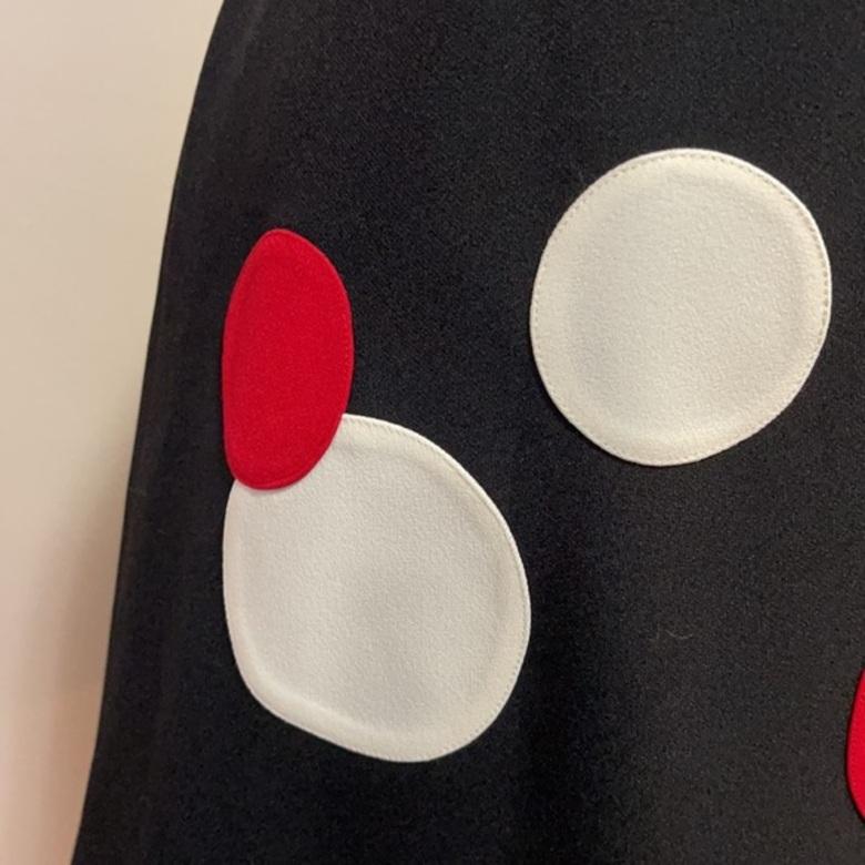 Moschino Cheap Chic Polka Dot Skirt In Good Condition In Los Angeles, CA