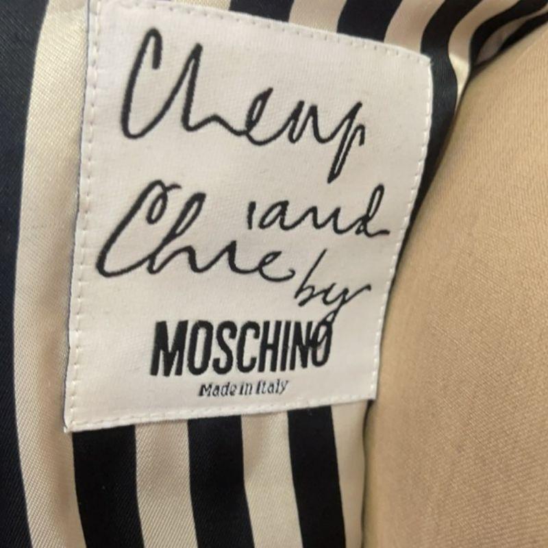 Moschino Cheap Chic Russian Nesting Dolls Blazer In Good Condition For Sale In Los Angeles, CA