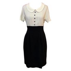 Vintage Moschino Cheap Chic Tuxedo Dress