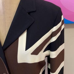 Moschino Cheap Chic Union Jack Blazer The Nanny