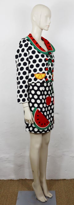 Moschino Cheap and Chic, l'ensemble di frutta vintage a Dot Dot