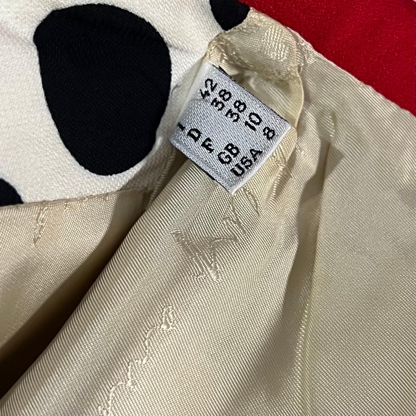 Moschino Cheap & Chic Vintage Fruit Polka Dot Jacket as seen on The Nanny For Sale 6