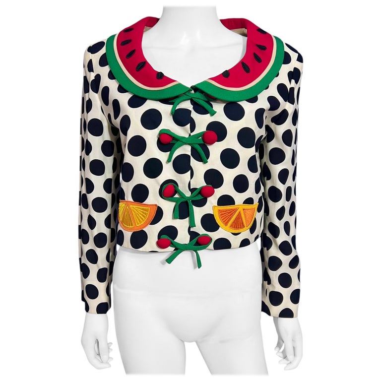 Nanny Fine Moschino Moschino Cheap And Chic Vintage Fruit Polka 