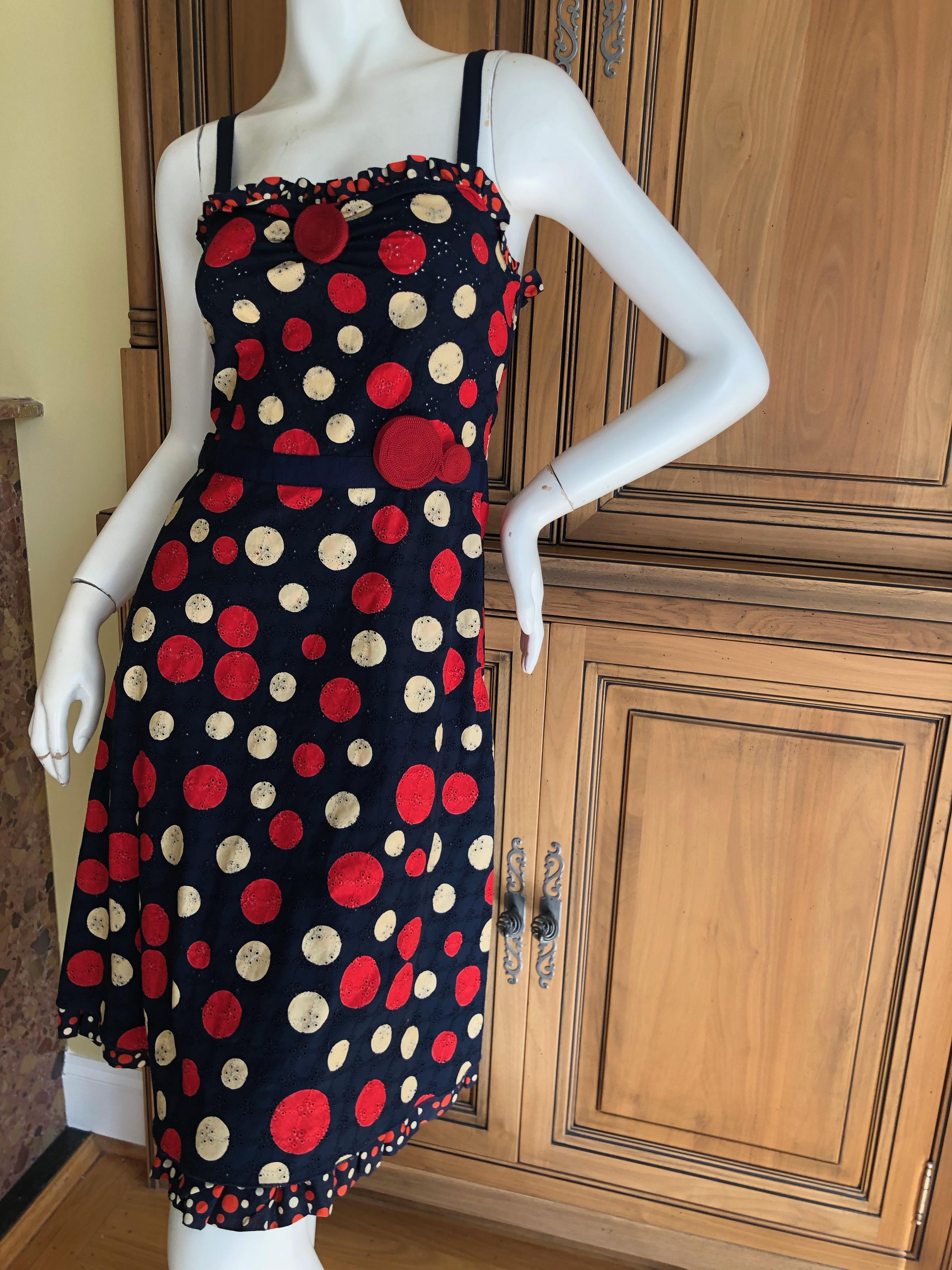 moschino cherry dress