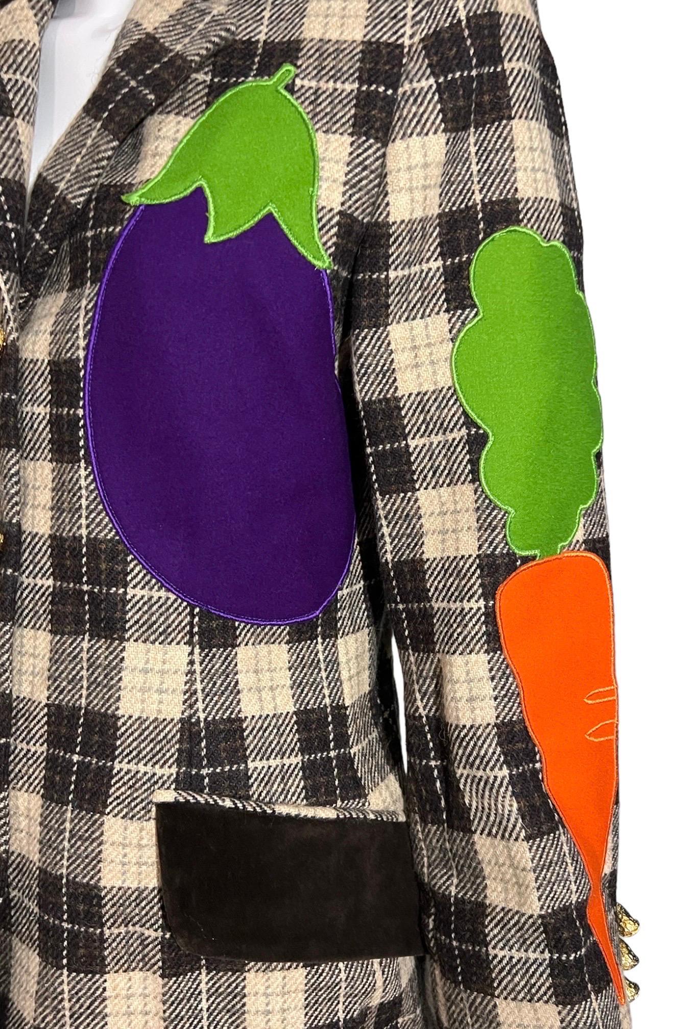 Moschino Cheap & Chic Vintage Vegetable Jacket as seen on the Nanny 2