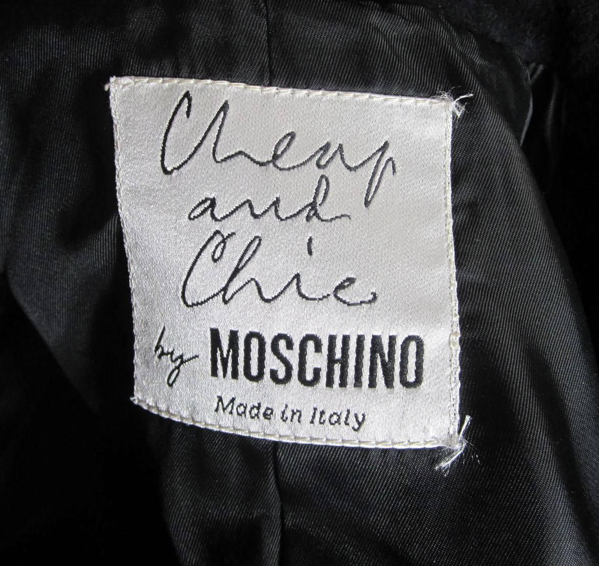 moschino womens jackets