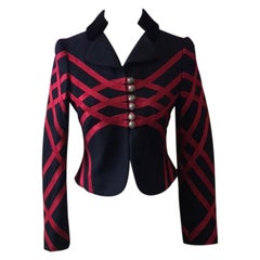 Moschino Cheap Chic Wool Military Jacket