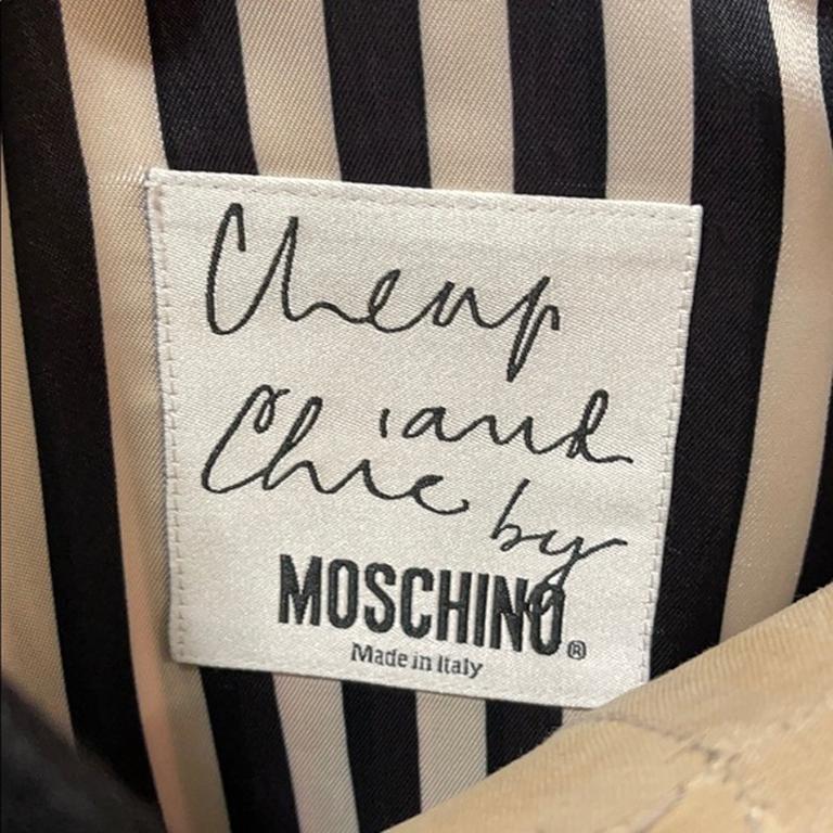 Moschino Cheap & Chic Wool Pink Pig Vest For Sale 4