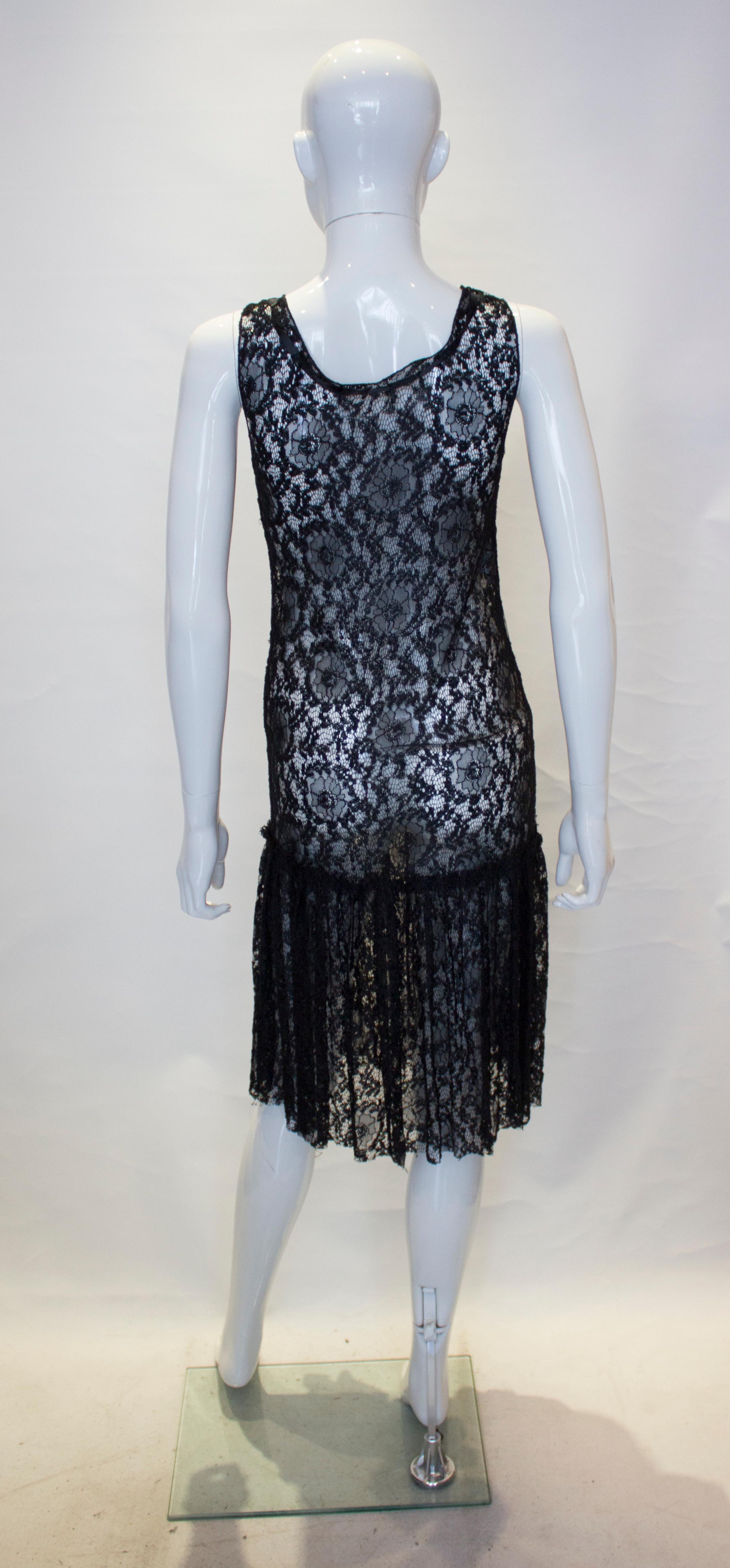 Moschino Cheap n Chic Black Lace Dress For Sale 1