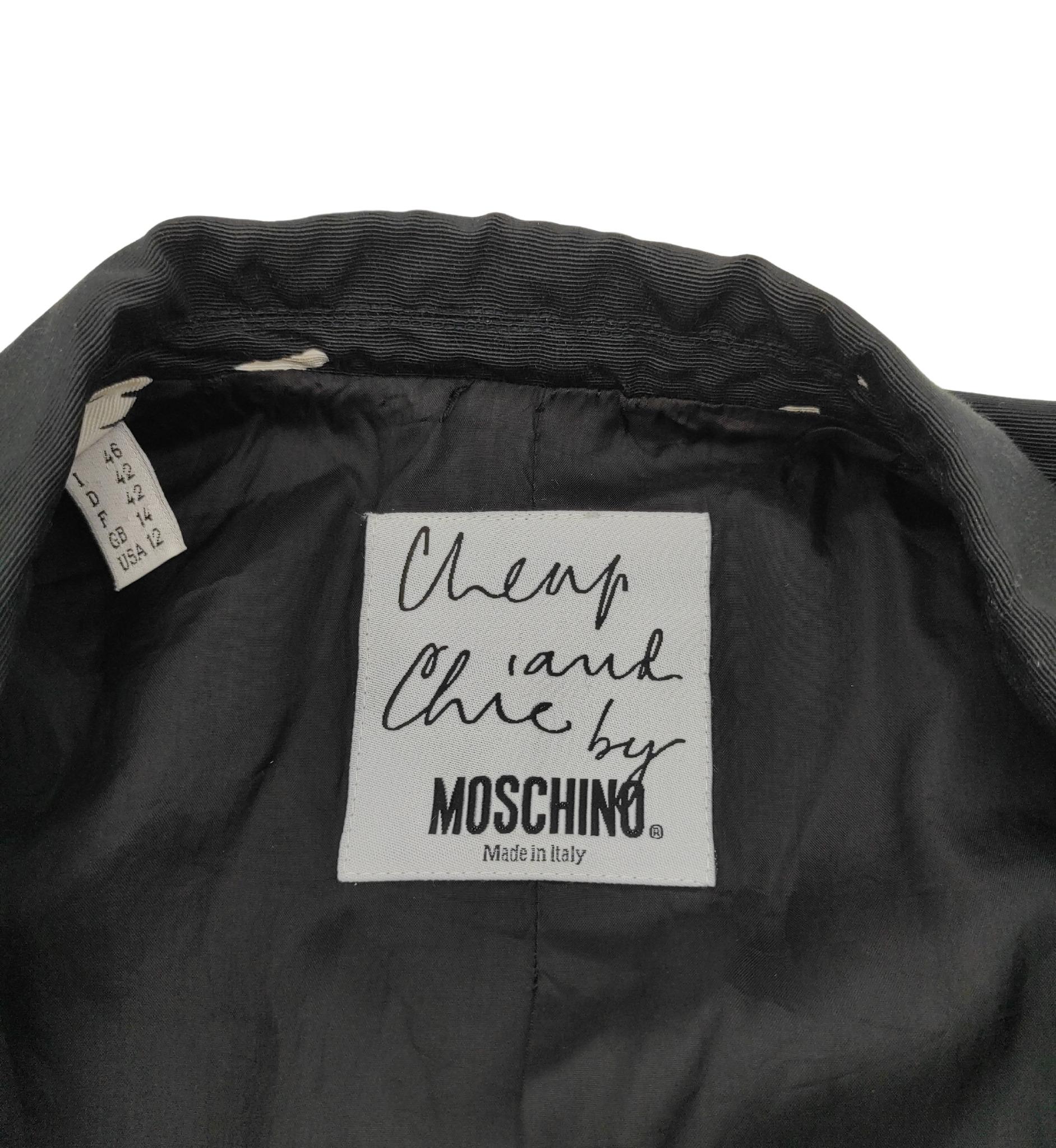 Moschino Cheap&Chic S/S 1996 