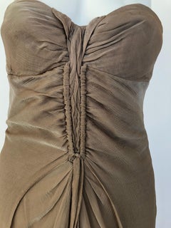 MOSCHINO chiffon gown