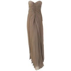 MOSCHINO chiffon gown