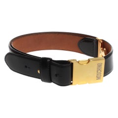 Moschino Clip Buckle Belt